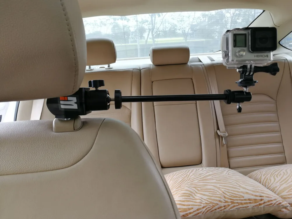 Wholesale Car Headrest Clamp Mount + Tripod Adapter for GoPro Video Camera, Camcorders, DV, Smartphones SJCAM 456000 Xiaomi yi Accessories Buy Cheap Car Headrest Clamp Mount + Tripod Adapter for GoPro Video Camera, Camcorders, DV, Smartphones SJCAM 456000 Xiaomi yi Accessories