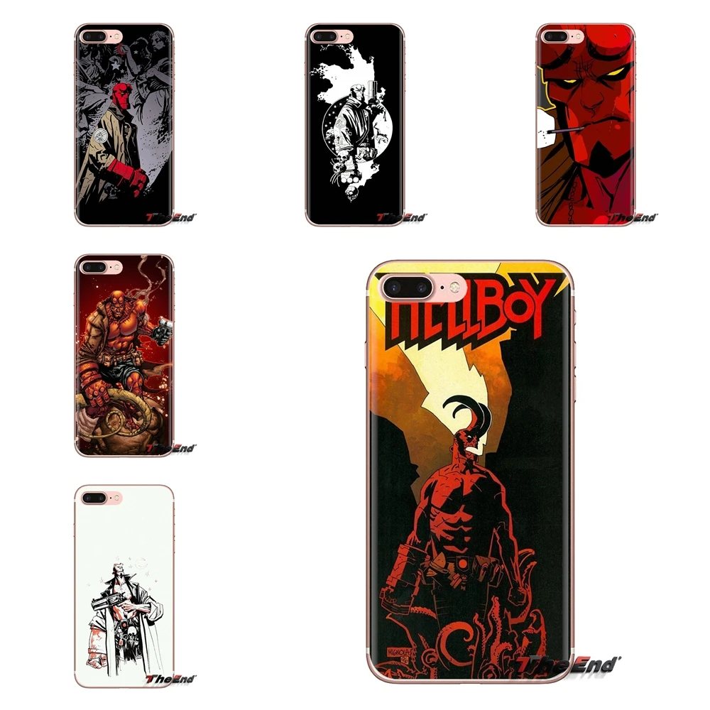 For Oneplus 3T 5T 6T Nokia 2 3 5 6 8 9 230 3310 2.1 3.1 5.1 7 Plus 2017 2018 Transparent TPU Shell Cases american Comics hellboy |