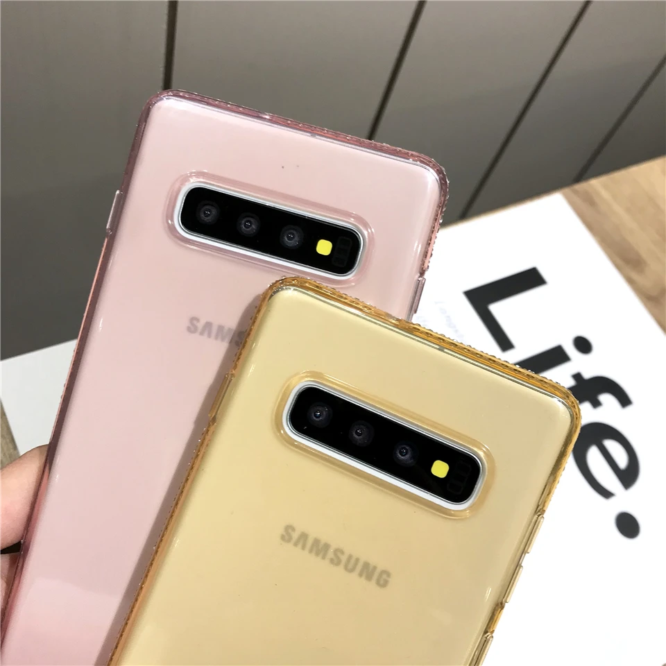Для Samgsung J7 Pro J5 J3 с бриллиантовым блеском чехол A5 A7 2017 J4 J6 J8 A6 A8 2018 S10 плюс S10E S9 S8 Note 9