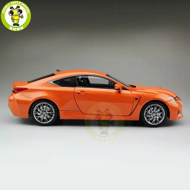 1/18 RC F RCF литая модель автомобиля игрушки детские подарки для мальчиков девочек коллекция хобби оранжевый