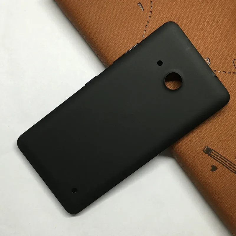 Менее, но лучше батарея чехол для microsoft lumia 550 задняя крышка для Nokia lumia 550 сзади корпус Капа крышка с боковой кнопкой - Цвет: 550 black
