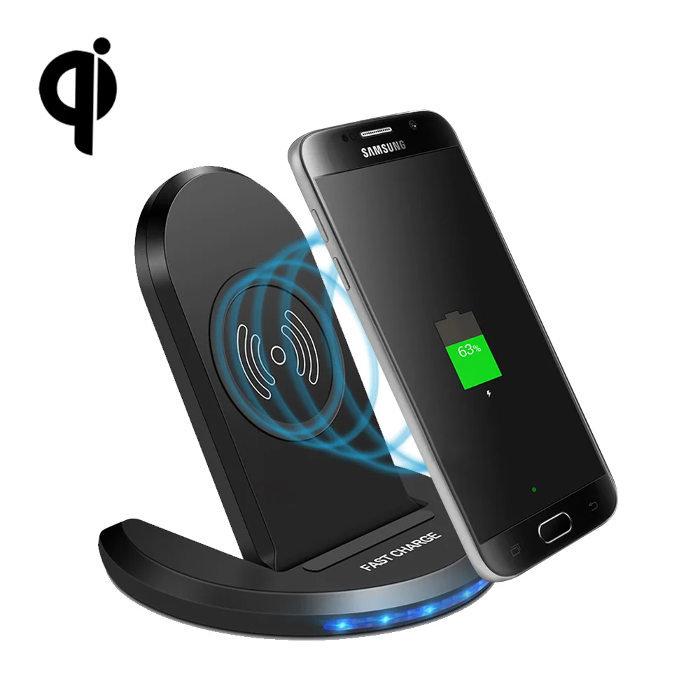 

FDGAO Qi Wireless Charger Holder Fast Charging For iPhone XS Max XR X 8 Puls For Samsung S9 S8 S7 Wireless Charging Stand Pad