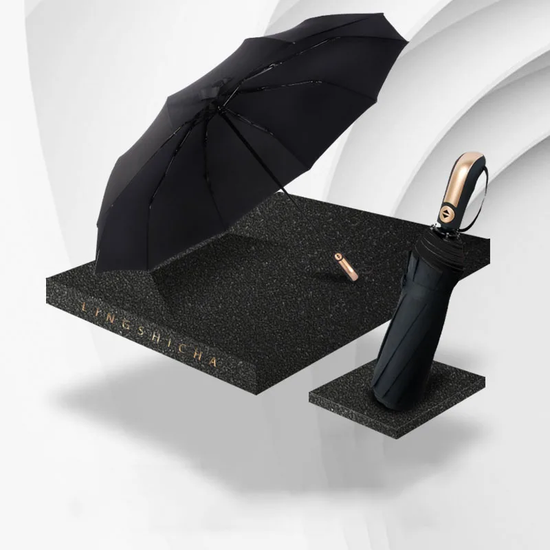 Большой зонт, солнечный, женский, двухслойный, мужской, ветрозащитный, складной, большой, Зонт от дождя, женский, автоматический, Sombrilla, дождливый, 50KO026 - Цвет: Umbrella 2