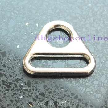 

20 pcs 1" 25mm Adjuster triangles with bar Swivel Clip D Ring buckle Solid cast