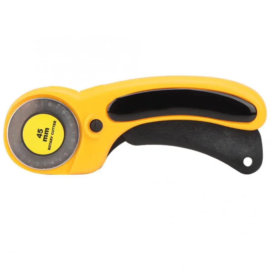 

45mm Round Wheel Carving Cutting Knife Rotary Cutter for Leather Craft Cut Round Wheel Carving Knife Leather Craft