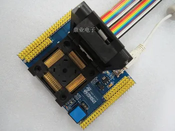 

STM32L STM32F103 LQFP144 Burn-in Socket gold plating IC testing seat Test Socket test bench