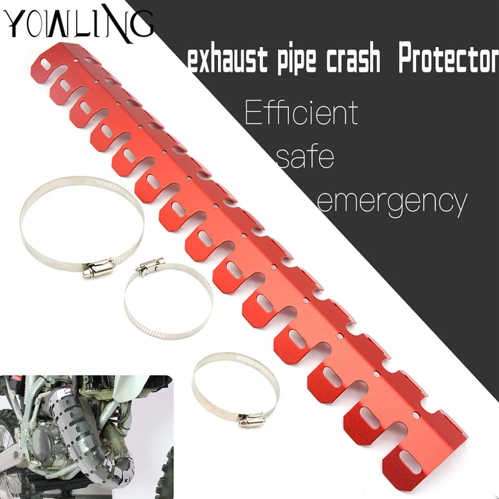 Для Honda CRF 250 450 L/R CRF230M CRF230L FTR CR XR XL CRM глушитель выхлопной трубы защита ноги кривая