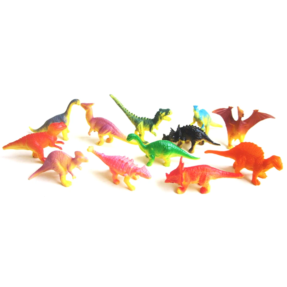 

12pcs/set Mini Animals Dinosaur Simulation Toy Jurassic Play Dinosaur Model Action Figures Classic Ancient Collection For Boys