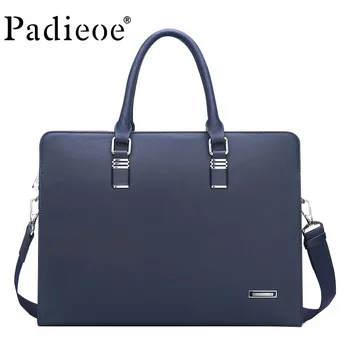 

designer luxury brand men handbags purses original leather cow messenger business briefcase casual men's shoulder bag portfolio