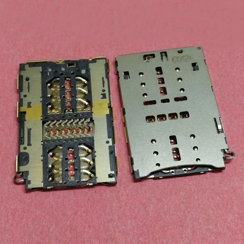 

SIM Card Reader Slot tray Holder Connector For Huawei maimang 5 G9 plus E199 NOVA2 PLUS NOVA 2 PLUS honor note 8 V10 socket