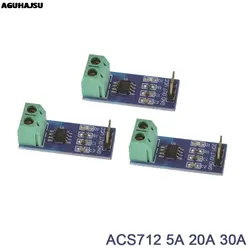 Горячая продажа ACS712 5A 20A 30A диапазон Холла текущий сенсор модуль ACS712 модуль для Arduino 5A 20A 30A