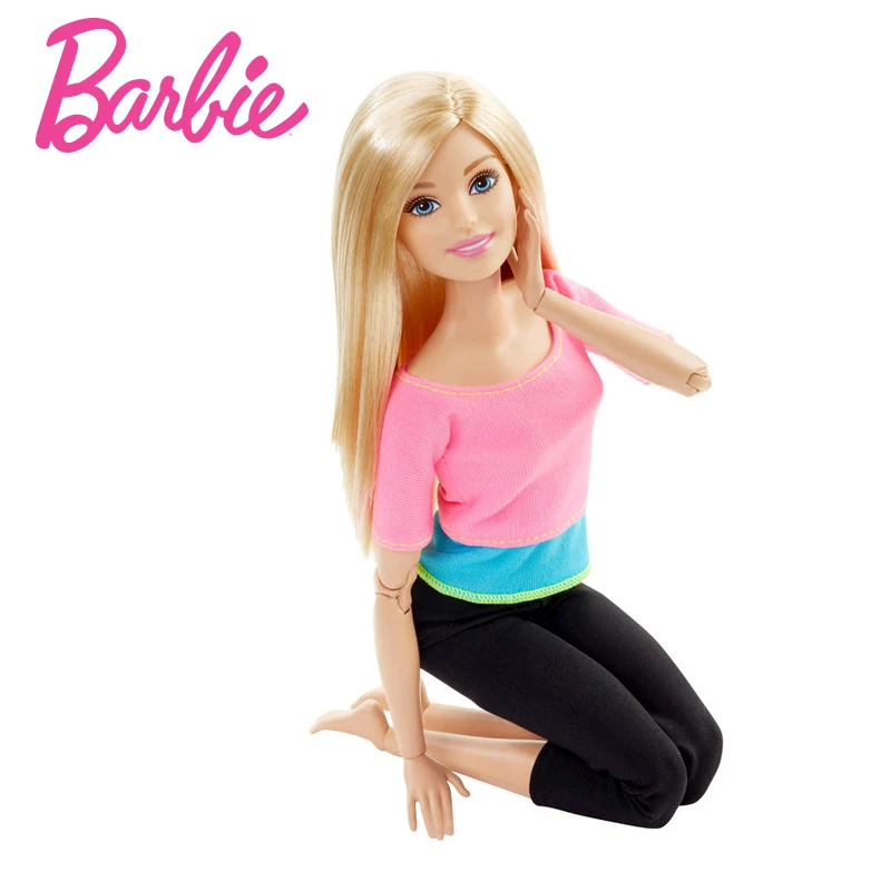 Бренд Barbie Ограниченная серия, 3 стиля, модные куклы, модель йоги, Игрушки для маленьких детей, подарок на день рождения, кукла Барби, модель Boneca DHL81