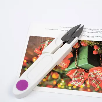 

1Pc Portable Cross Stitch Tailor Scissor DIY Tool Sewing Supplies fish line cutter Thrum Yarn Thread Clipper Nipper Trimmer