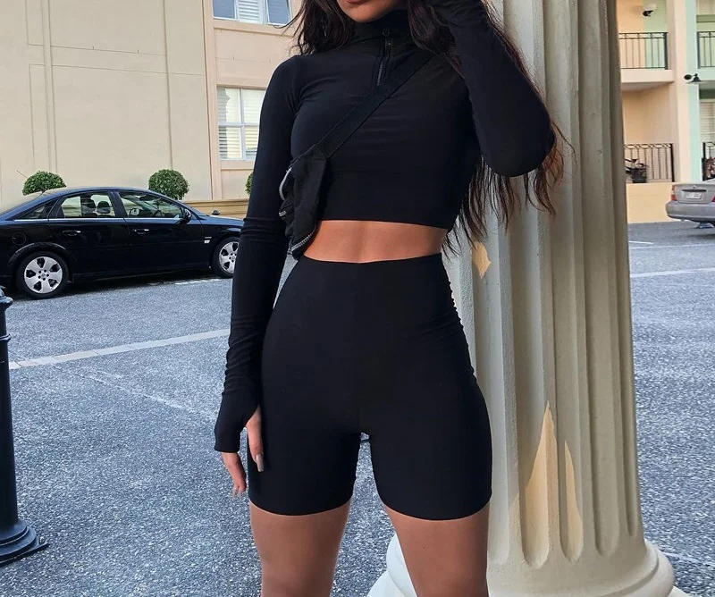 womens tracksuit short set
