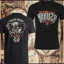 Крутая Премиум-футболка YAKUZA, футболки YPS Schwarz, хлопковые футболки с круглым вырезом, модная футболка, хипстерские крутые топы, футболки размера плюс