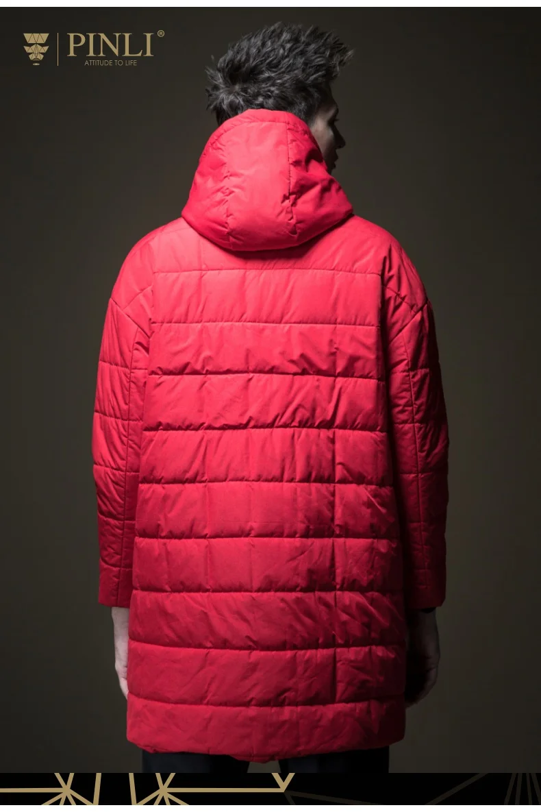 Зимние куртки для мужчин s Casacos, мужские зимние куртки, горячая распродажа, Pinli Pin Li, осенний мужской длинный костюм с вышивкой B184305633