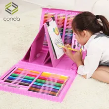 Подарочная коробка для детской Живописи Набор акварельные принадлежности художественные Кисти