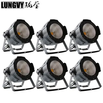 

Free Shipping 6pcs/lot Stage Professional DMX LED 100W COB Warm White LED Par