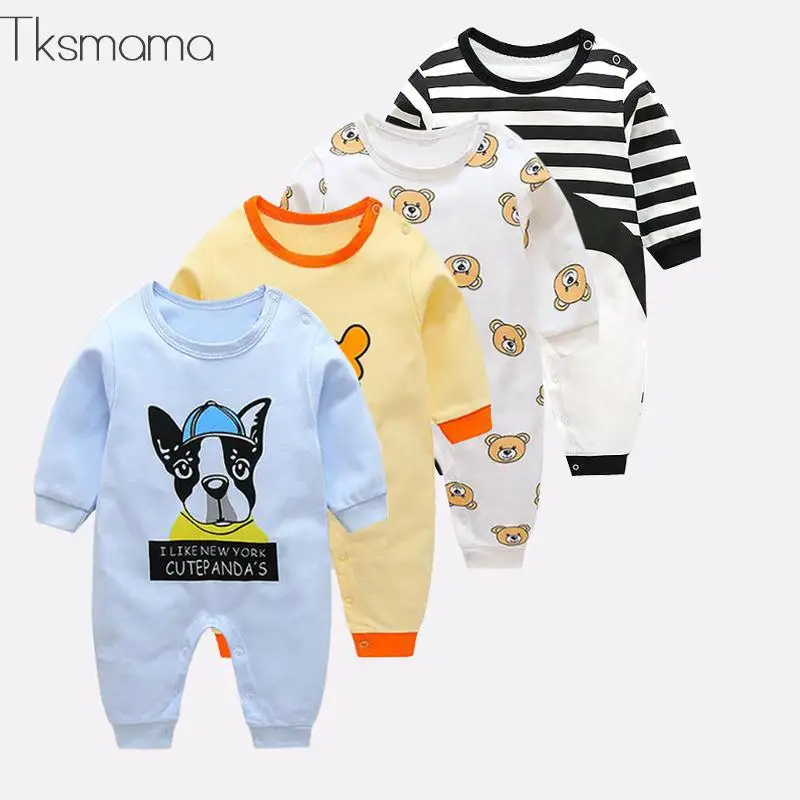

2019 Newborn Baby Jumpsuit Baby Winter Clothes Infant Baby Boy Clothing Rompers Costume ZJS00015