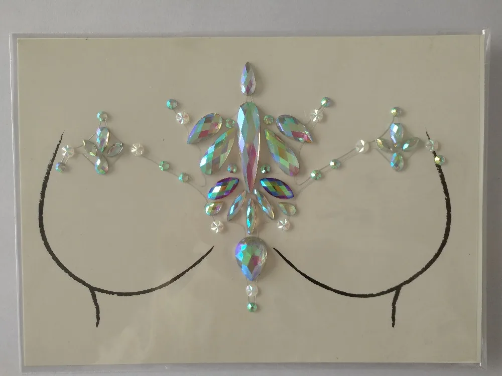 Наклейка Bindi на палку из акриловой смолы 2018 ручная работа богемный и этнический