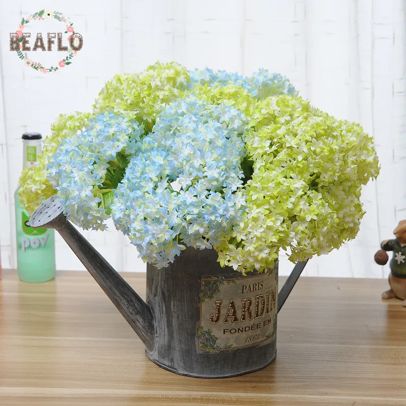 1PC Mini Artificial Star Hydrangea Flower DIY Silk Flower Plant