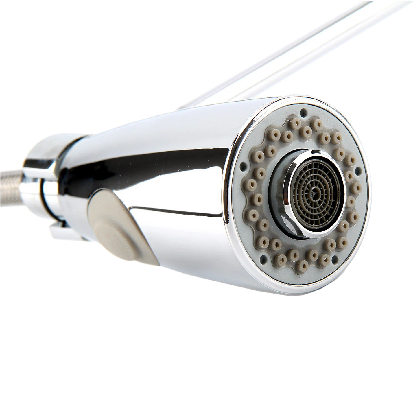 

MODERN CHROME SWIVEL SPOUT PULL OUT SPRAY KITCHEN BASIN SINK FAUCET MIXER TAP