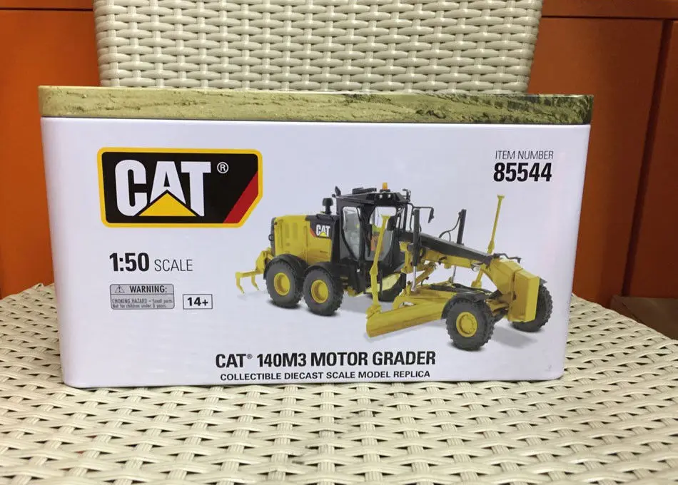 Изысканный DM 1:50 гусеница Cat 140M3 автогрейдер машинное оборудование 85544 литая модель для сбора, украшения