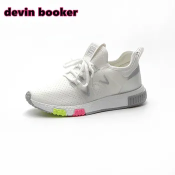 

New listing hot sale woman Spring and summer sports shoes PU Mesh Breathable running shoes DKS-203