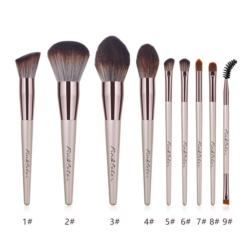 

Face Beauty Makeup Brushes 1 Pcs Blush Concealer Eyelash Eyebrow Eye Shadow Professional Cosmetic Tools Single Pincel Maquiagem