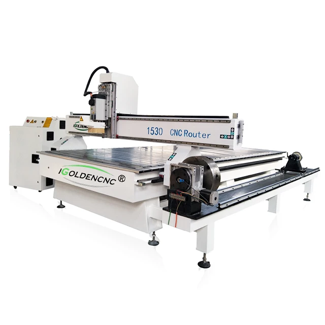 

high precision rotary cnc router 1325 1530 with rotation axis