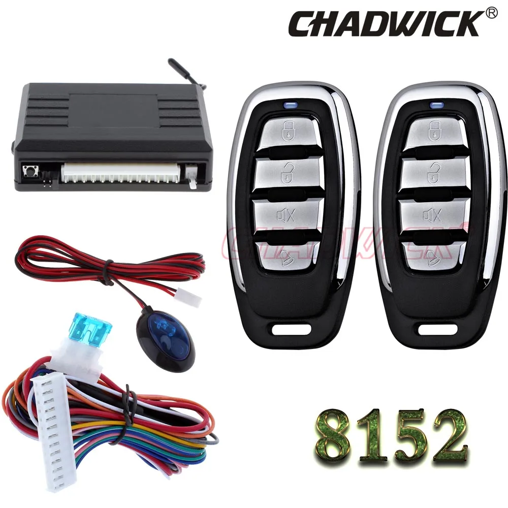 

Auto security car alarm keyless entry remote central lock with LED indecator step foot blake lock CHADWICK 8152 for lada toyota