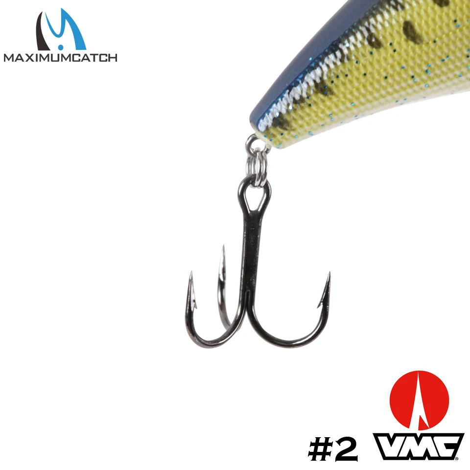 Maximumcatch 9401 плавающая кренкбейт 0 8 м искусственная приманка с крючками VMC