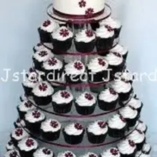 Подробная информация о 7 уровня с украшением в виде кристаллов прозрачный, акриловый, Круглый Стенд для кексов башни для свадьбы или «нулевого дня рождения» deco