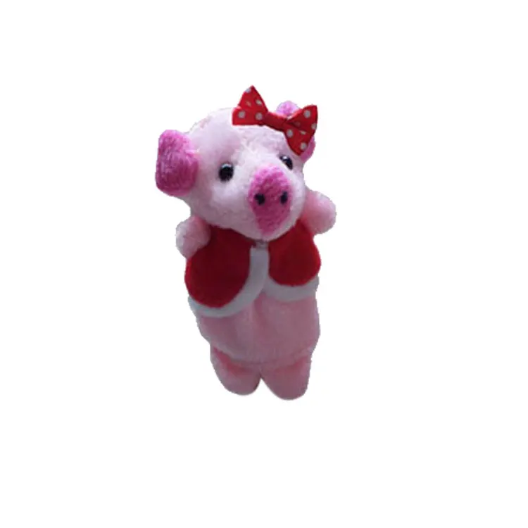 5Pcs/Set Finger Puppets for Children Kids Baby Cute Toys Stage Show Performance Prop-The Little Piggy