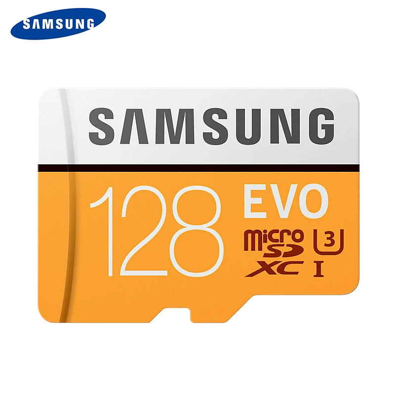 SAMSUNG 128 GB 64 GB Micro SD карты памяти EVO 32 Гб 95 МБ/с. 100 МБ/с. C10 SDHC SDXC U1 U3 карты памяти 32G 64G 128G 100% оригинал