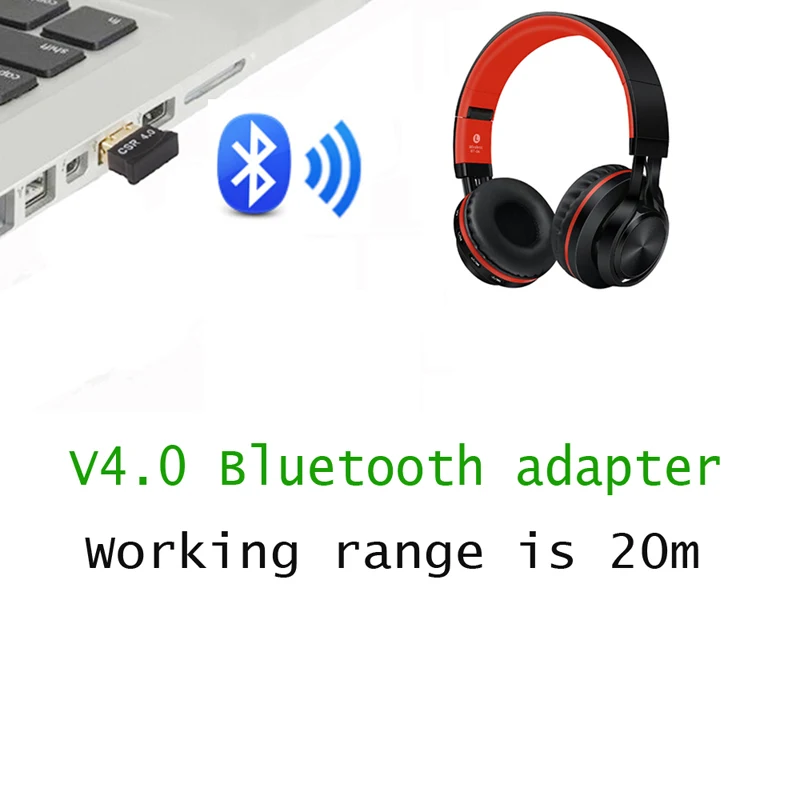 USB Bluetooth адаптер V4.0 Двойной режим беспроводной ключ Бесплатный драйвер USB2.0/3,0 20m 3 Мбит/с для Windows 7 8 10 XP Vista