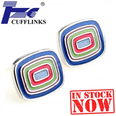 

TZG02478 Enamel Epoxy Cufflink Cuff Link 2 Pairs Free Shipping Promotion