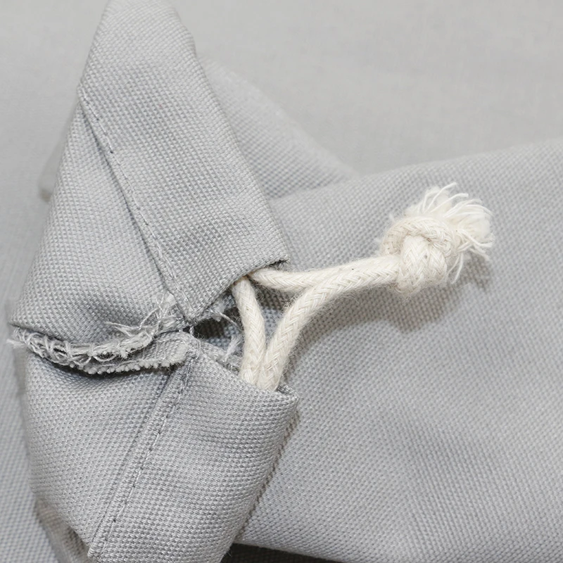 20pcs/lot 5 Colors Cotton Canvas Pouch Wholesale Custom Logo Printed Small Drawstring Gift Bags Packing Bags Jewellery Pouches Jewelry Packaging