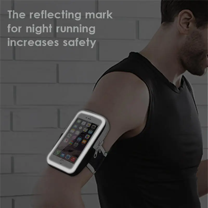 TURATA Reflecting Mark спортивный ремешок чехол для iPhone 7 6 S Открытый водонепроницаемый