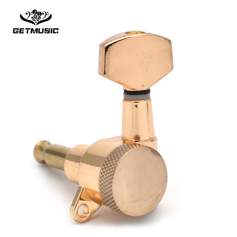 

6PCS Locked String Left and Right Hand Guitar Tuning Pegs Guitar Tuners Machine Head For Folk Acoustic Electric Guitar