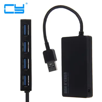 

1pcs/5Gbps USB 3.0 Multiple 4 Port Hub Adapter For PC Laptop Tablet Macbook Support Windows 7 Win 8 Mac