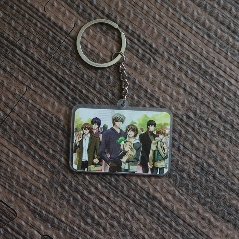 Bl Fujoshi Sekai-ichi Hatsukoi Junjou_Romantica Onodera Ritsu Masamune Keychain Keyring Llavero Pendant Portachiavi Rotten