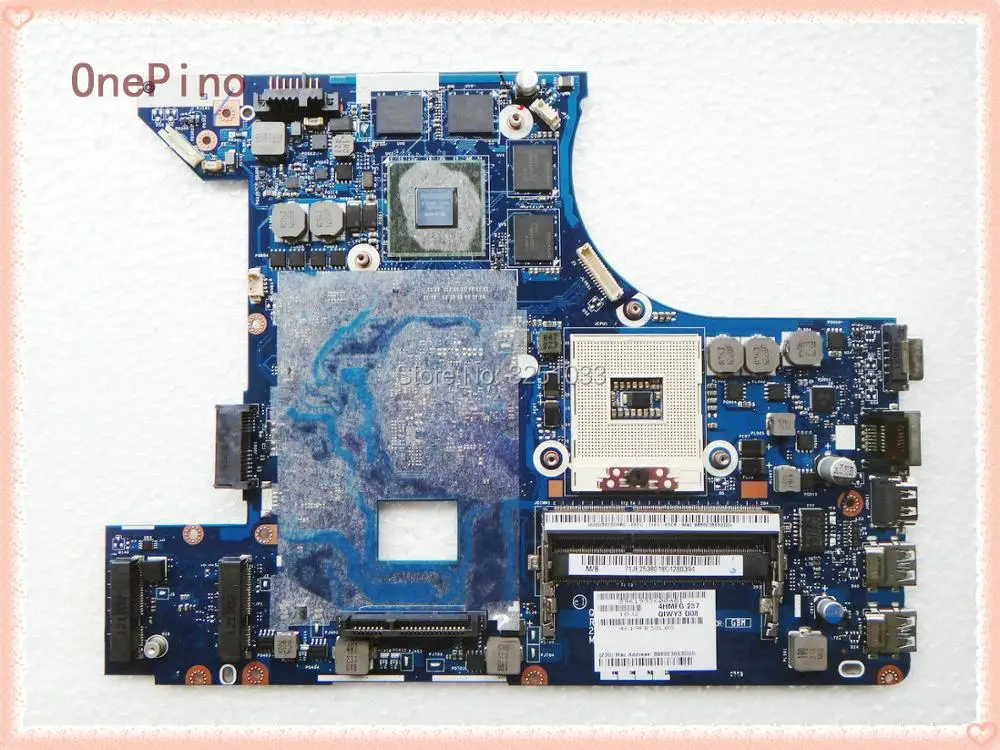 QIWY3 LA-8001P ل lenovo y480 دفتر ل lenovo y480 اللوحة المحمول LA-8001P DDR3 100% اختبار