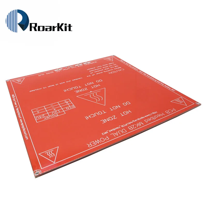 Rebrap Cama Quente Para Impressora 3d Reprap Endel Pcb Aquecido Mk2b