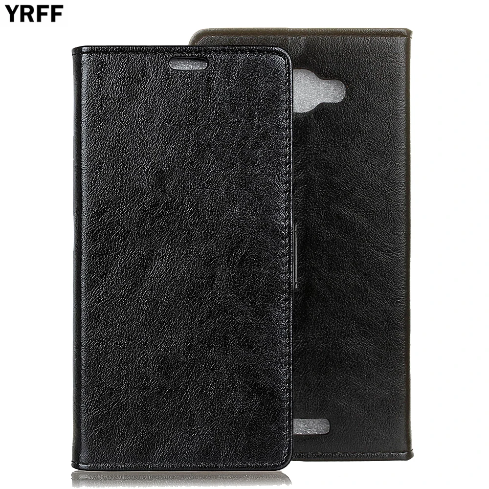 

YRFF Case For Alcatel Flash 2 Classic Flip leather Phone Cases cover For Alcatel Flash Plus 2 phone Holster