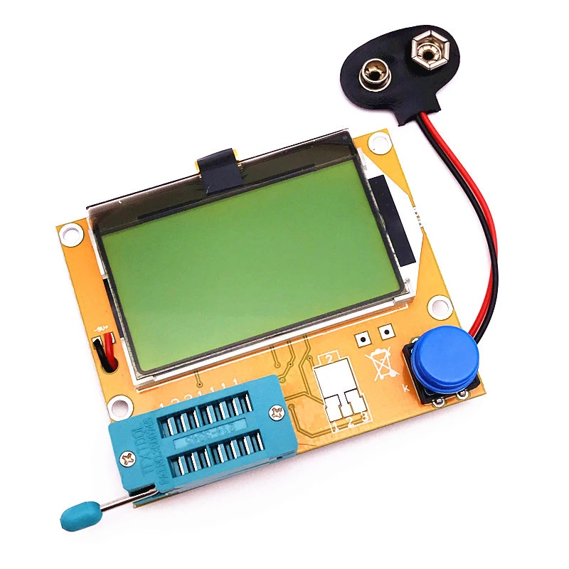 Hrph Nouveau LCR-T4 Mega328 Transistor Tester Diode Triode Capacitance ESR Meter avec Shell