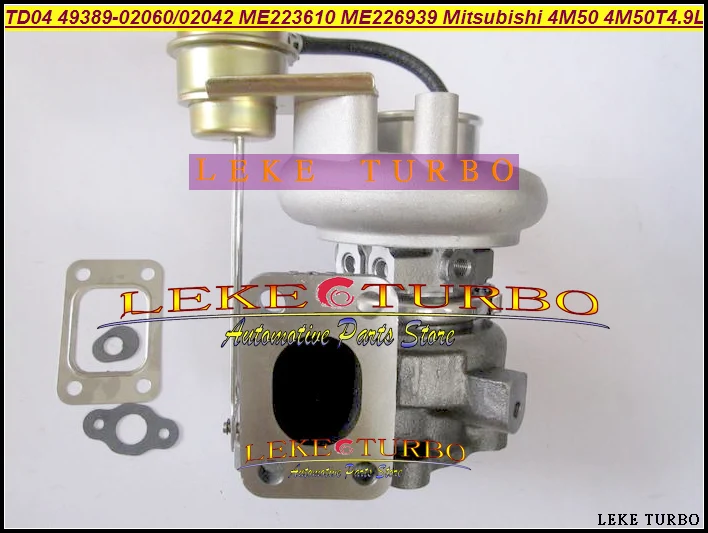 TD04 TD04-4 49389-02060 49389-02042 ME223610 ME226939 Turbo For Mitsubishi Truck 4M50 4M50T 4.9L Diesel Oil cooled (4)