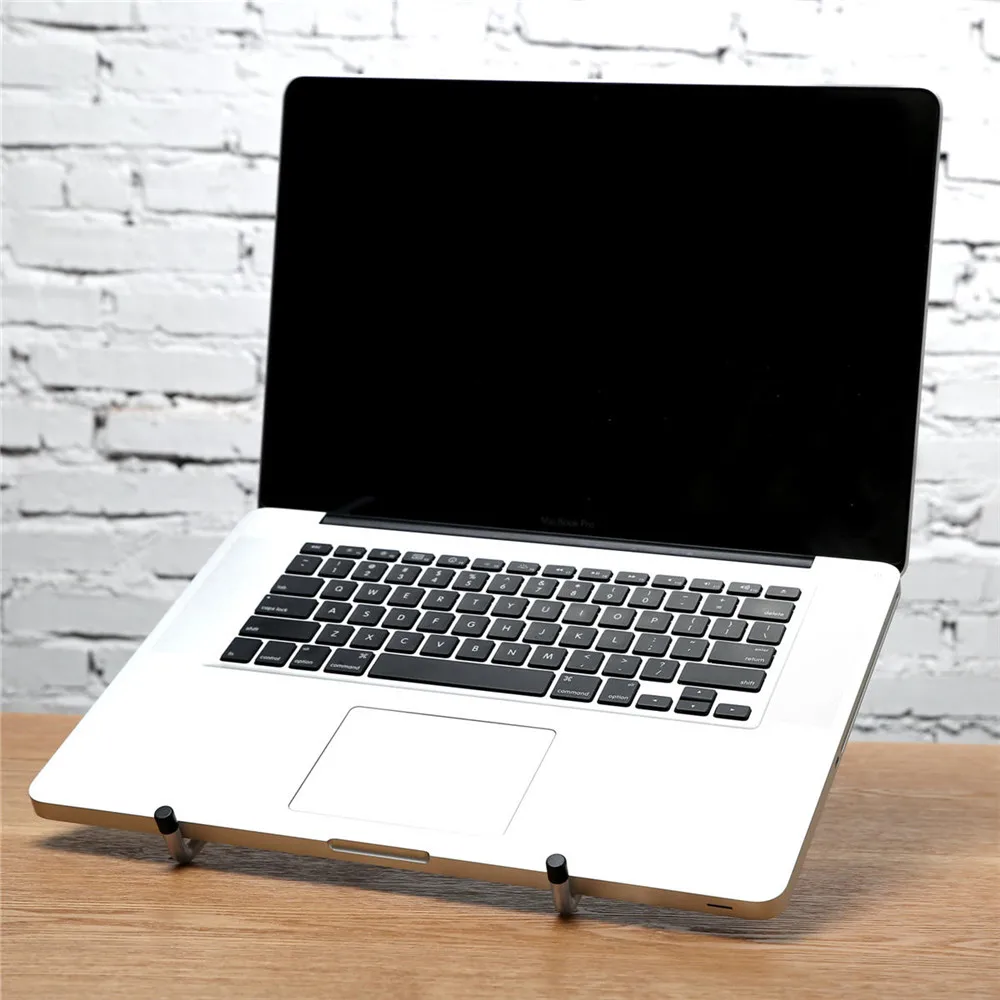 Портативный ноутбук Стенд складной Угол обзора/высота регулируемая качество Алюминиевый Кронштейн Поддержка 10-17 дюймов ноутбук