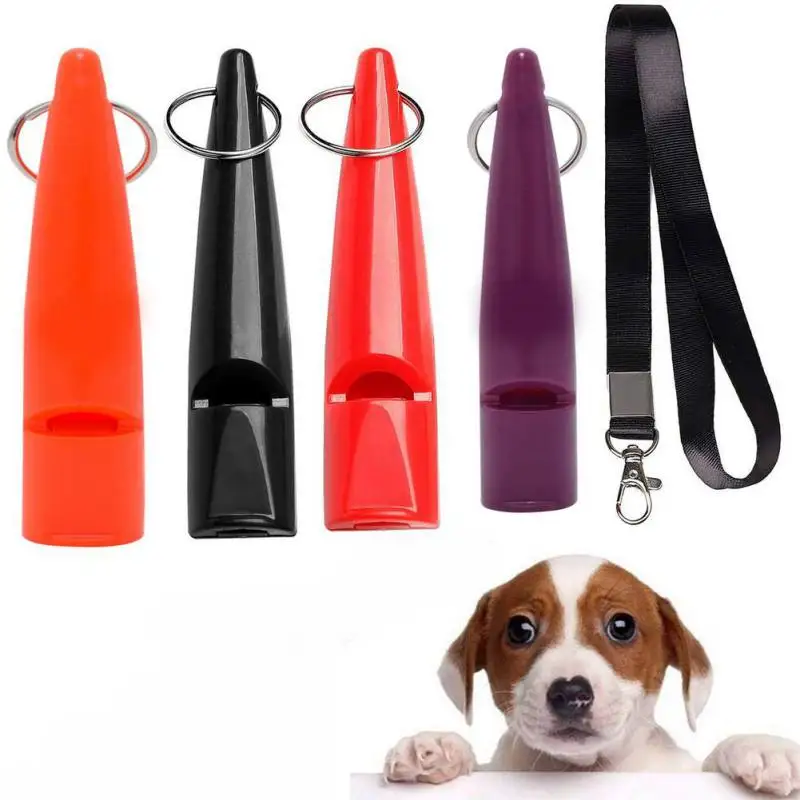 Professional Ultrasonic High Frequencies Dogs Whistle Training with Lanyard Easy to Carry