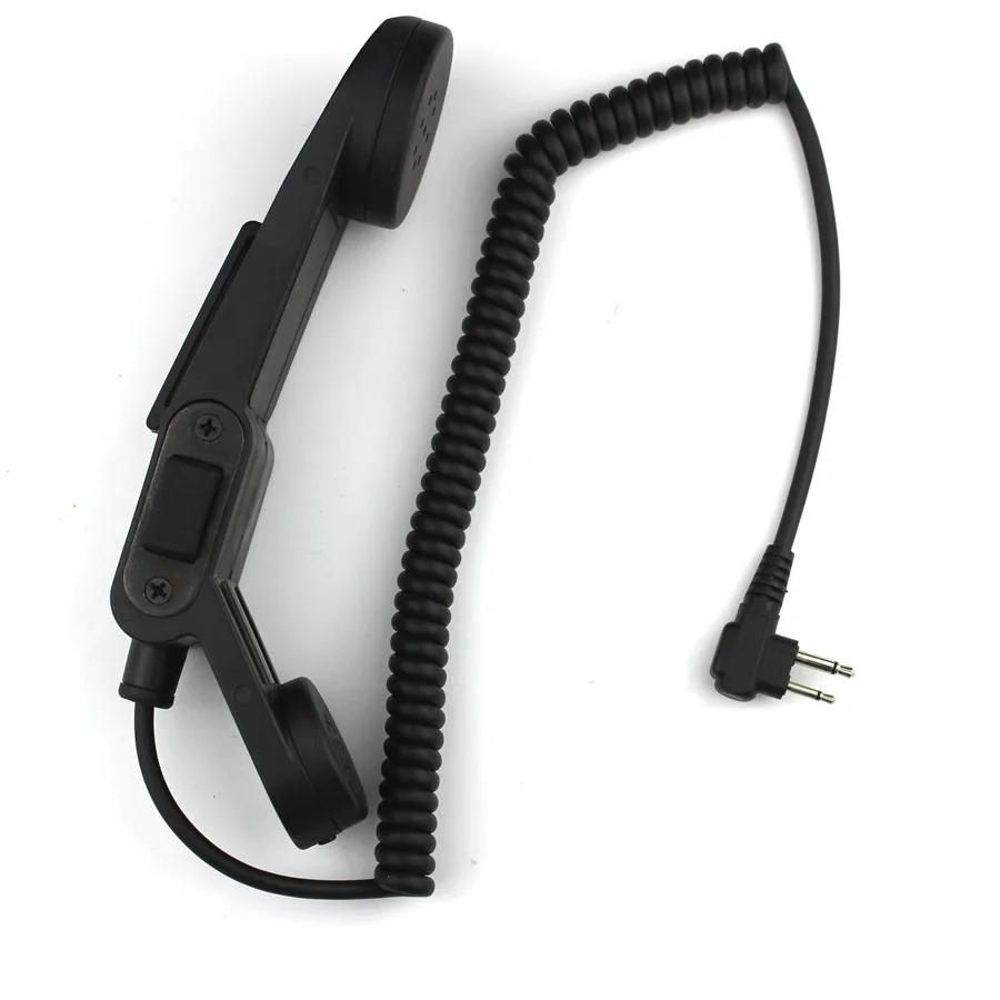 Walkie Talkie Handphone M Plug Tangan Mic Z-TAC Elemen H250-PTT Komunikasi Stasiun Menangani Mikrofon Untuk Motorola A10 A12
